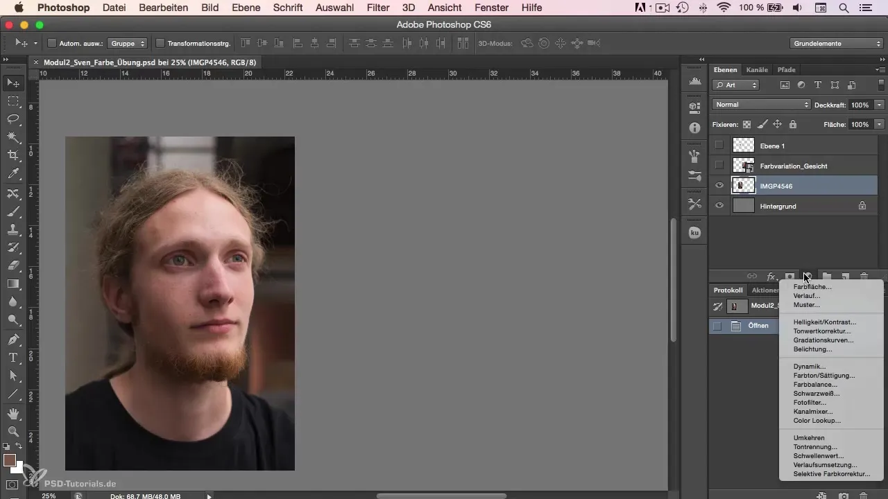 Creare una tavolozza di colori per la pittura dei personaggi in Photoshop