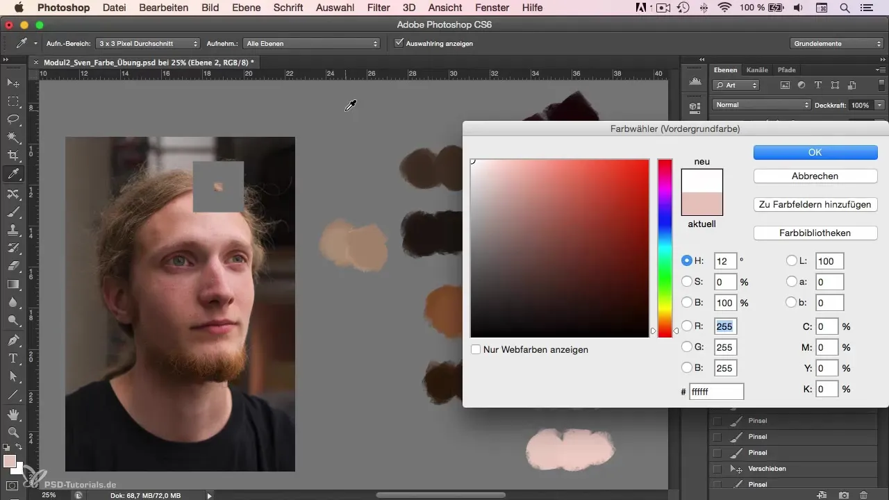 Creare una palette di colori per il character painting in Photoshop