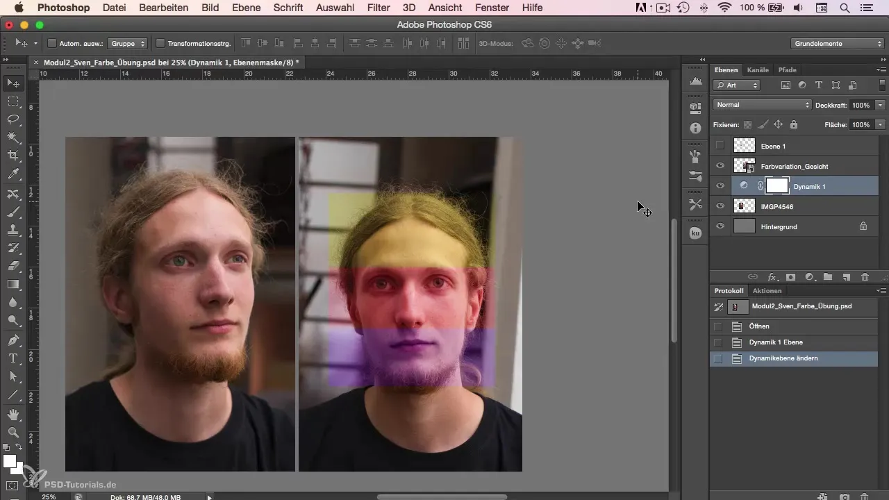 Creare una tavolozza di colori per la pittura dei personaggi in Photoshop