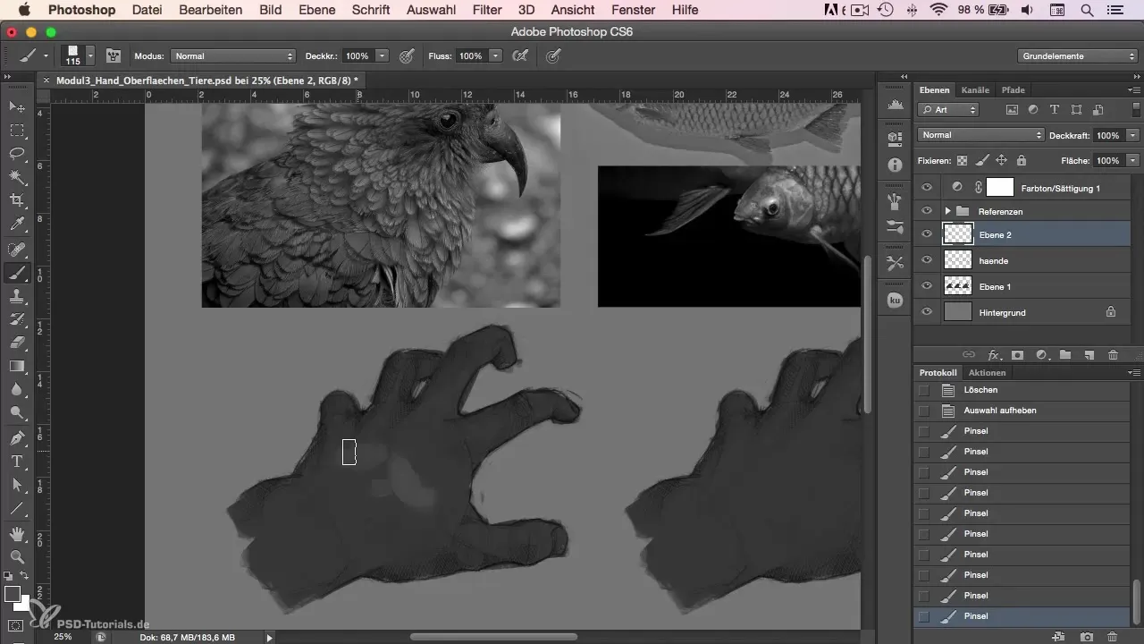 Painting Feathers in Photoshop - Here's how you can do it
