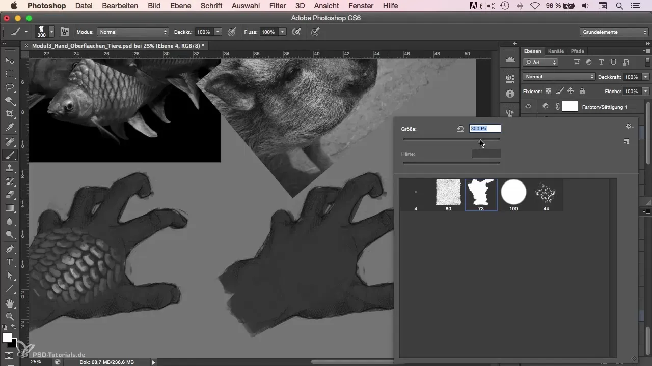 Pittura di pelliccia in Photoshop – Guida passo-passo