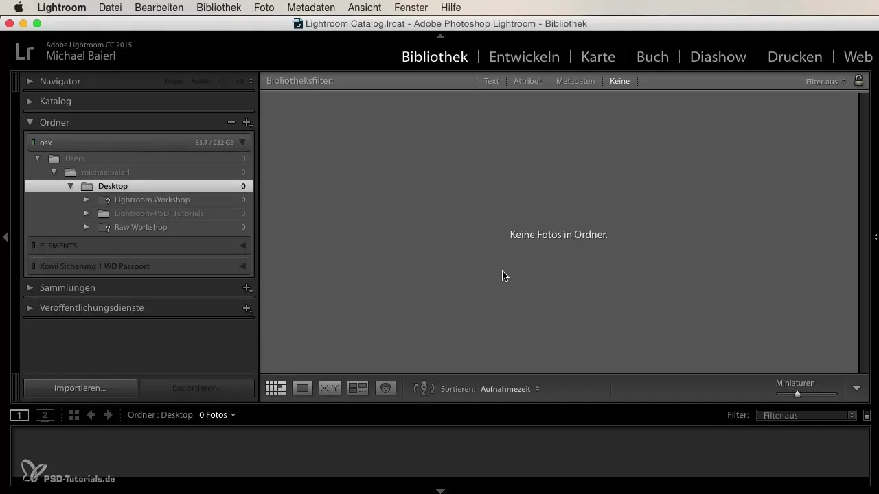 Impostazioni di importazione e catalogo di Lightroom per principianti