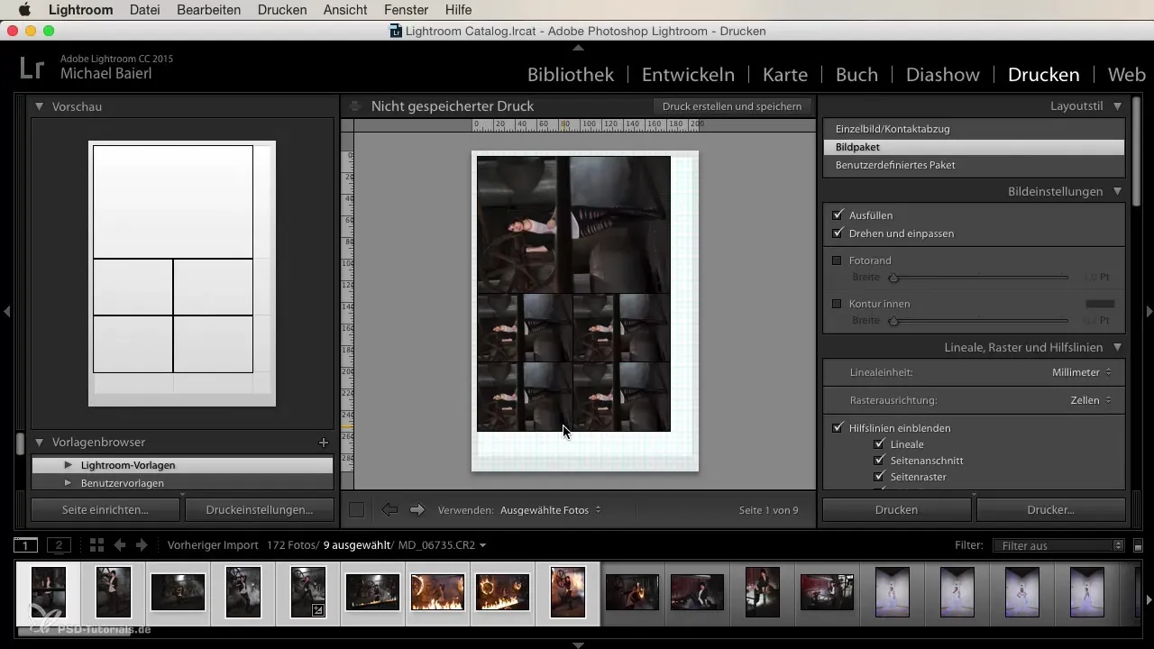 Stampa le tue migliori immagini in Lightroom