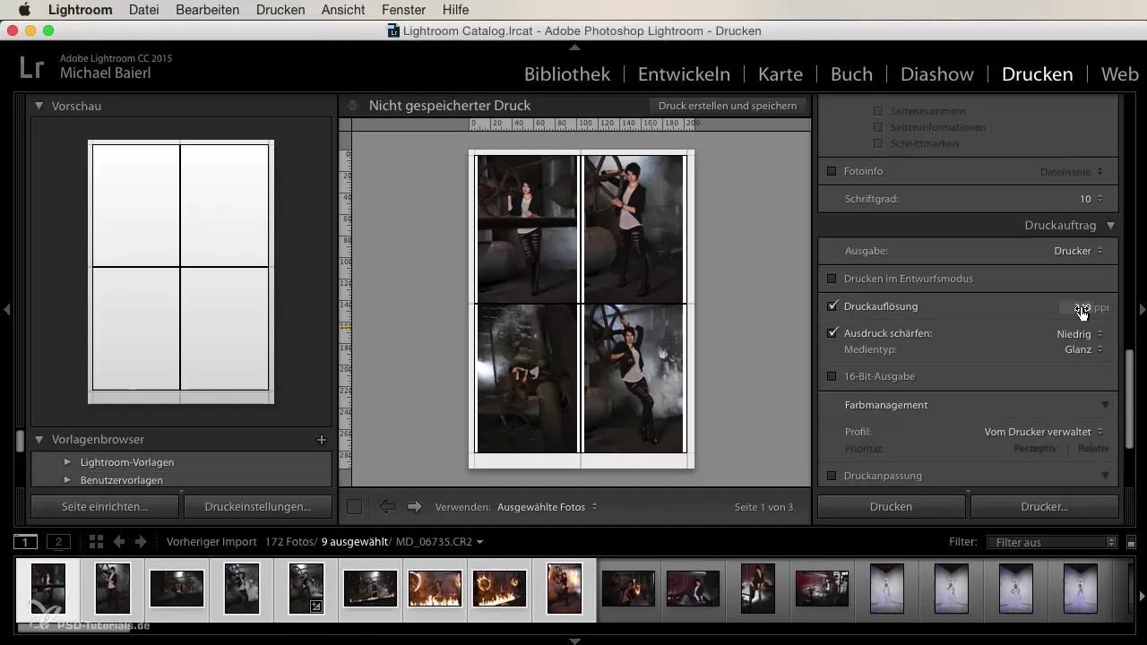 Stampa le tue migliori immagini in Lightroom