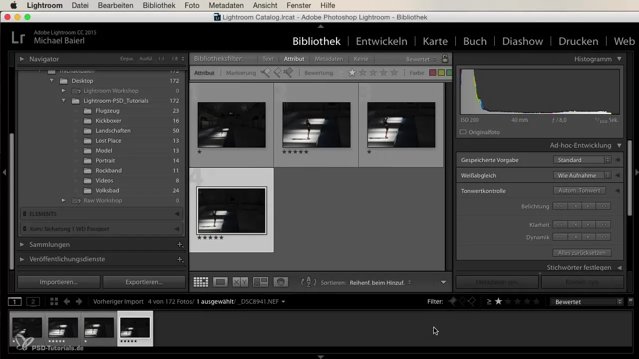 Catalogar imágenes en Lightroom es fácil
