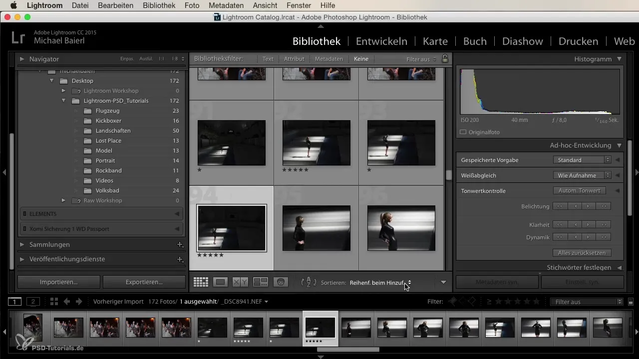Catalogar imágenes en Lightroom es fácil