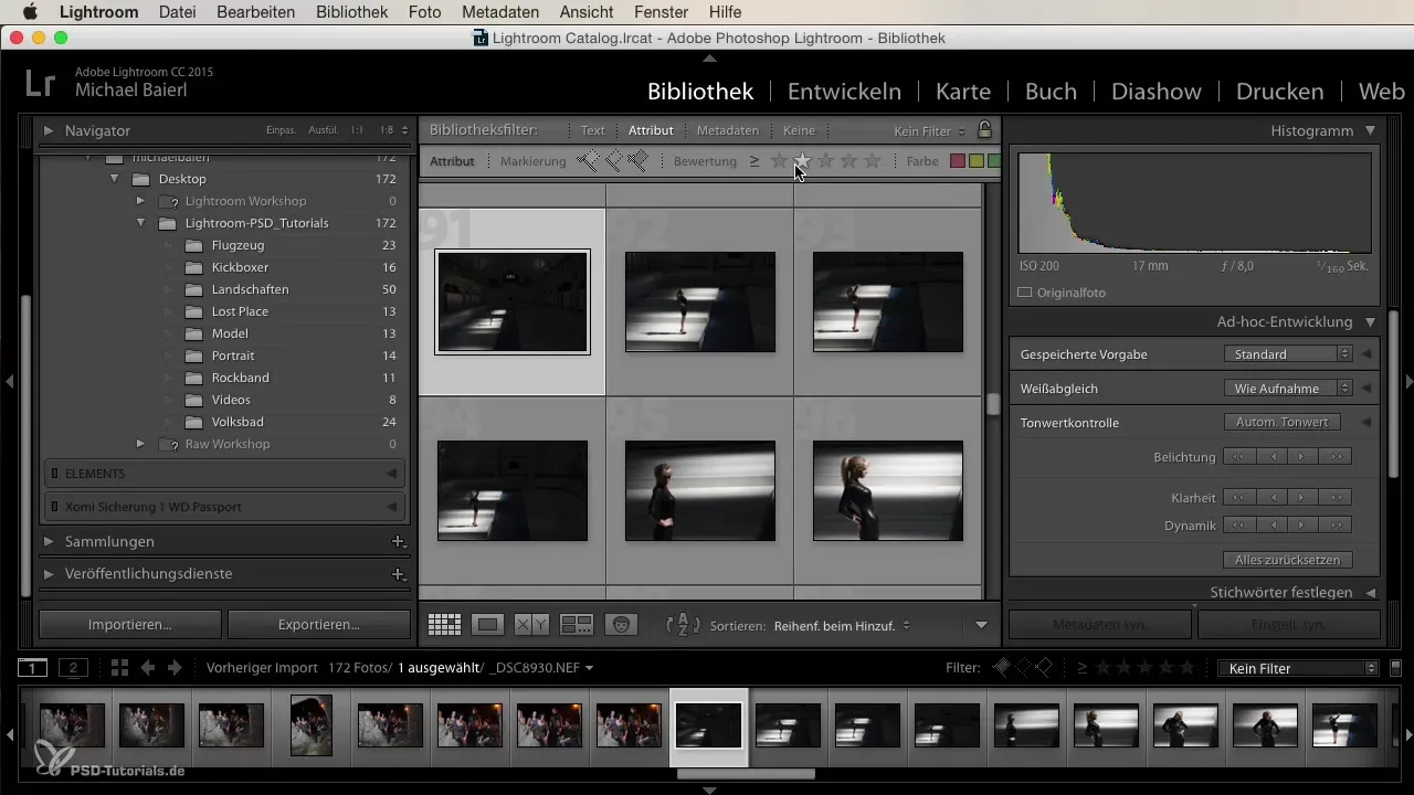 Catalogar imágenes en Lightroom es fácil