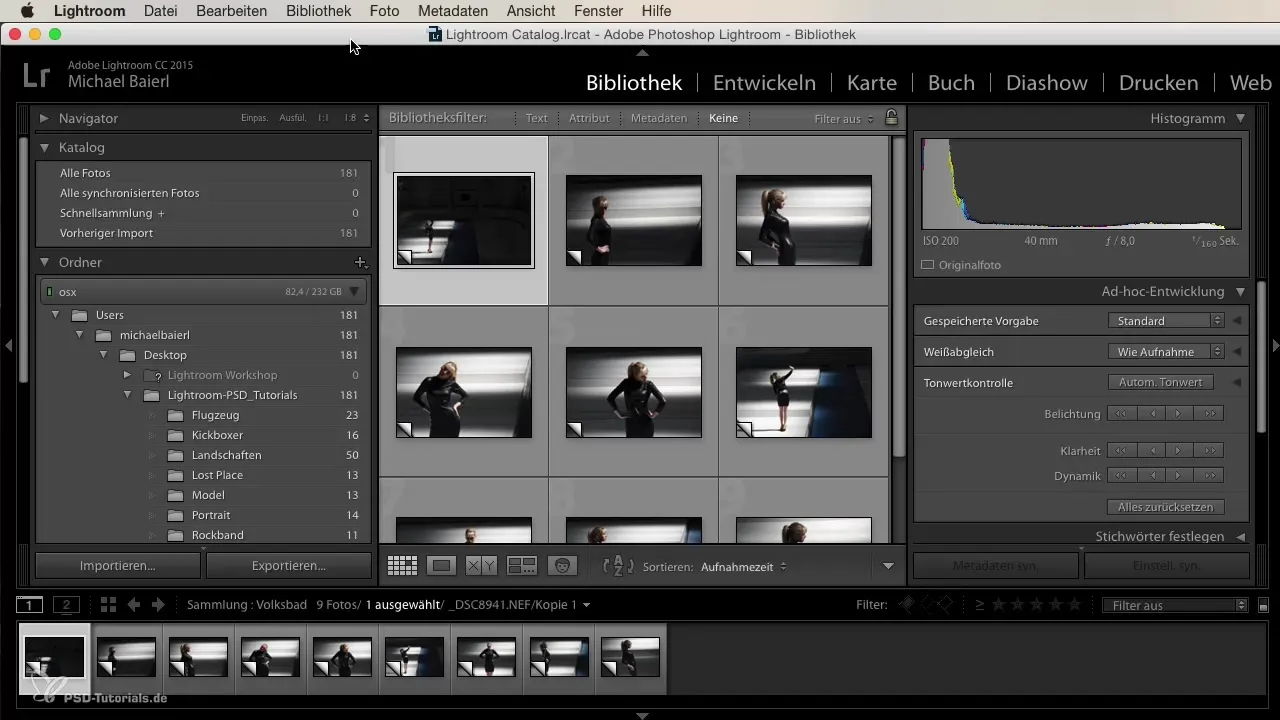 Efficiently manage catalogs in Lightroom