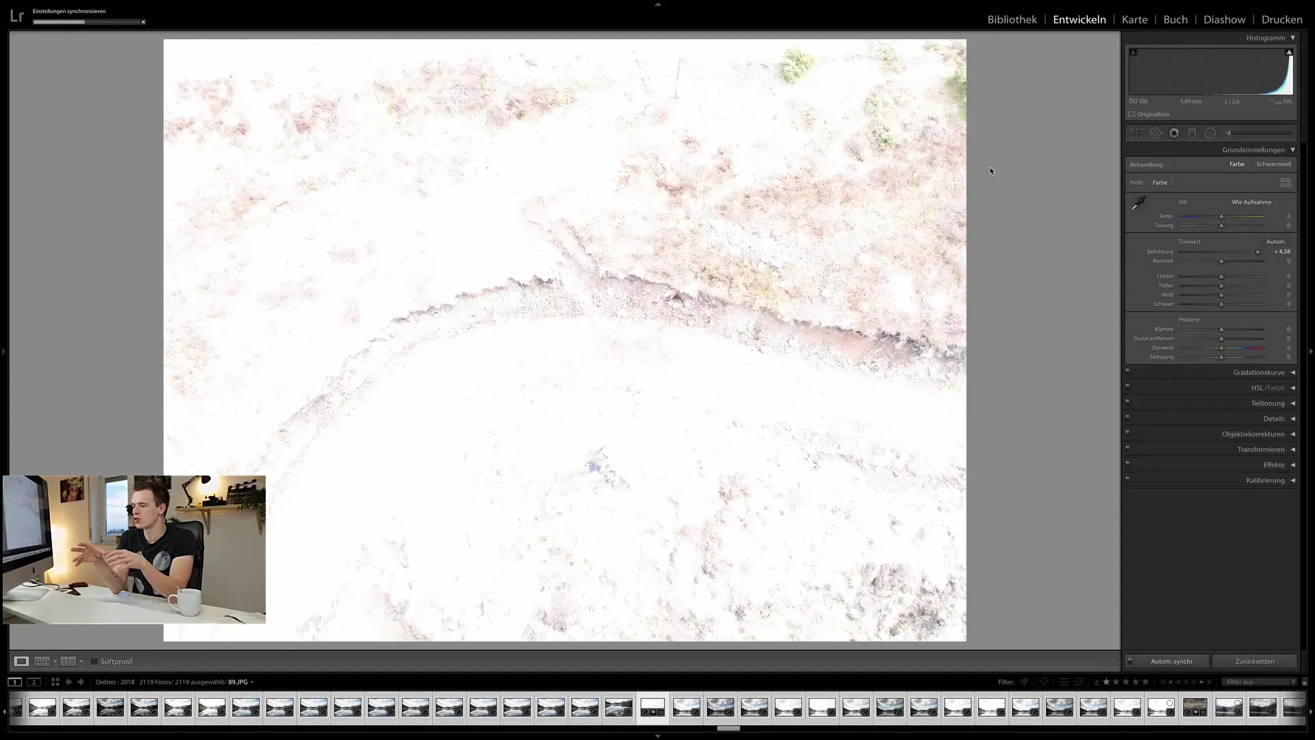 Sincronizarea eficientă a setărilor de dezvoltare în Lightroom Classic CC