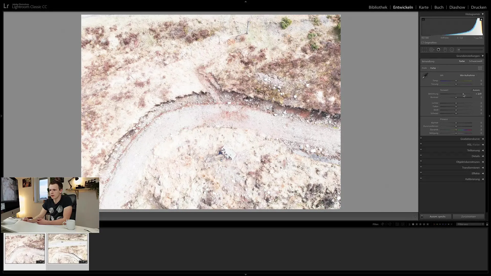 Sincronizarea eficientă a setărilor de dezvoltare în Lightroom Classic CC