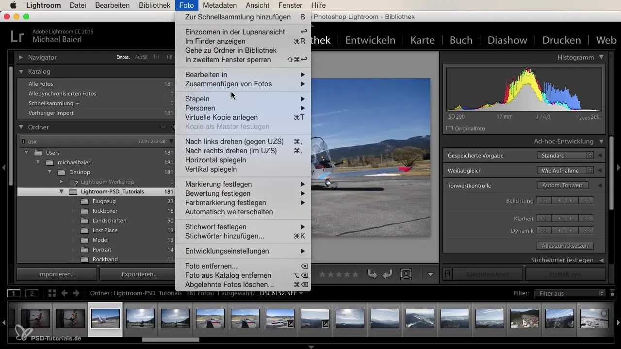 Sélection d'images efficace dans Lightroom - Comment trouver tes meilleures photos
