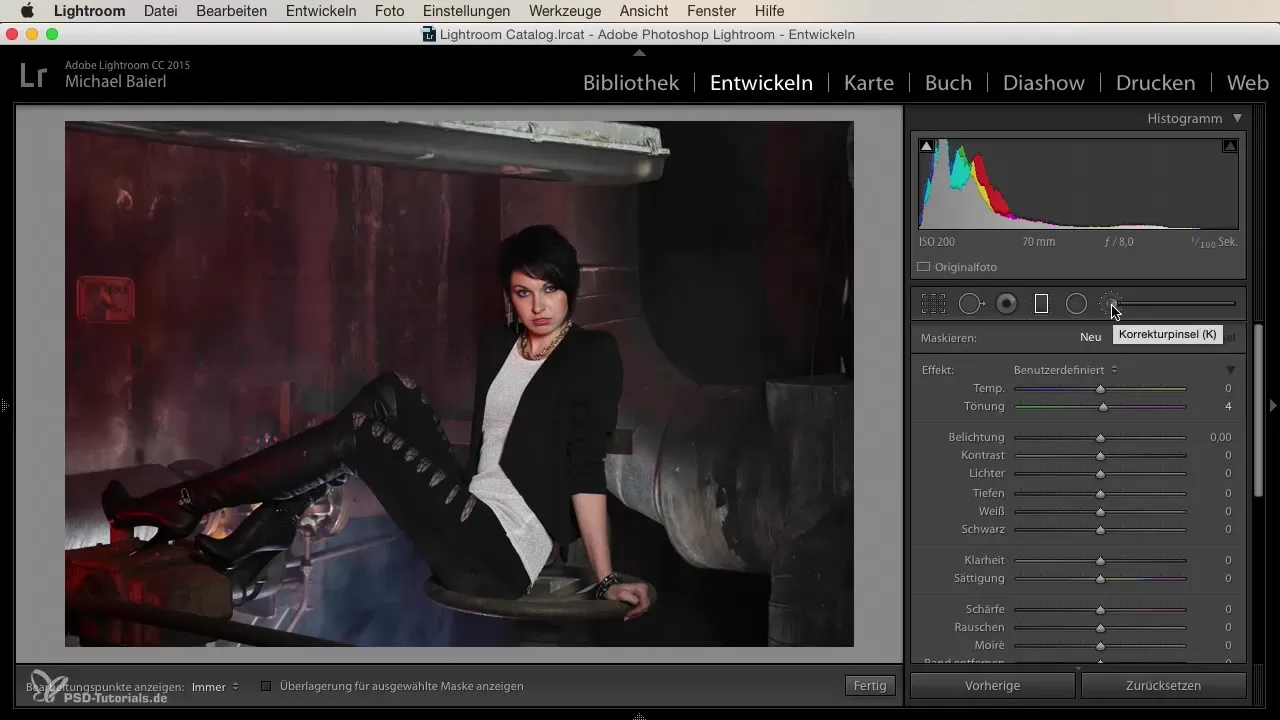 Correctiepenseel in Lightroom effectief gebruiken
