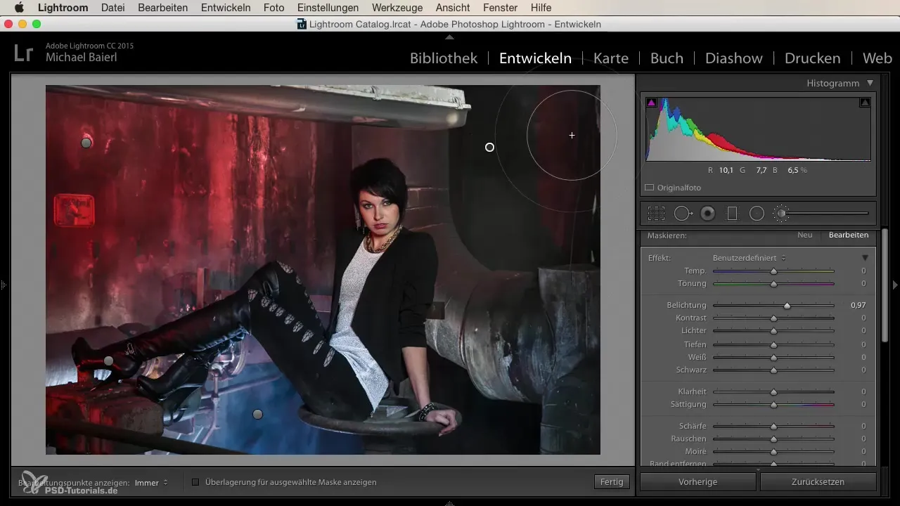 Het correctiepenseel in Lightroom effectief gebruiken