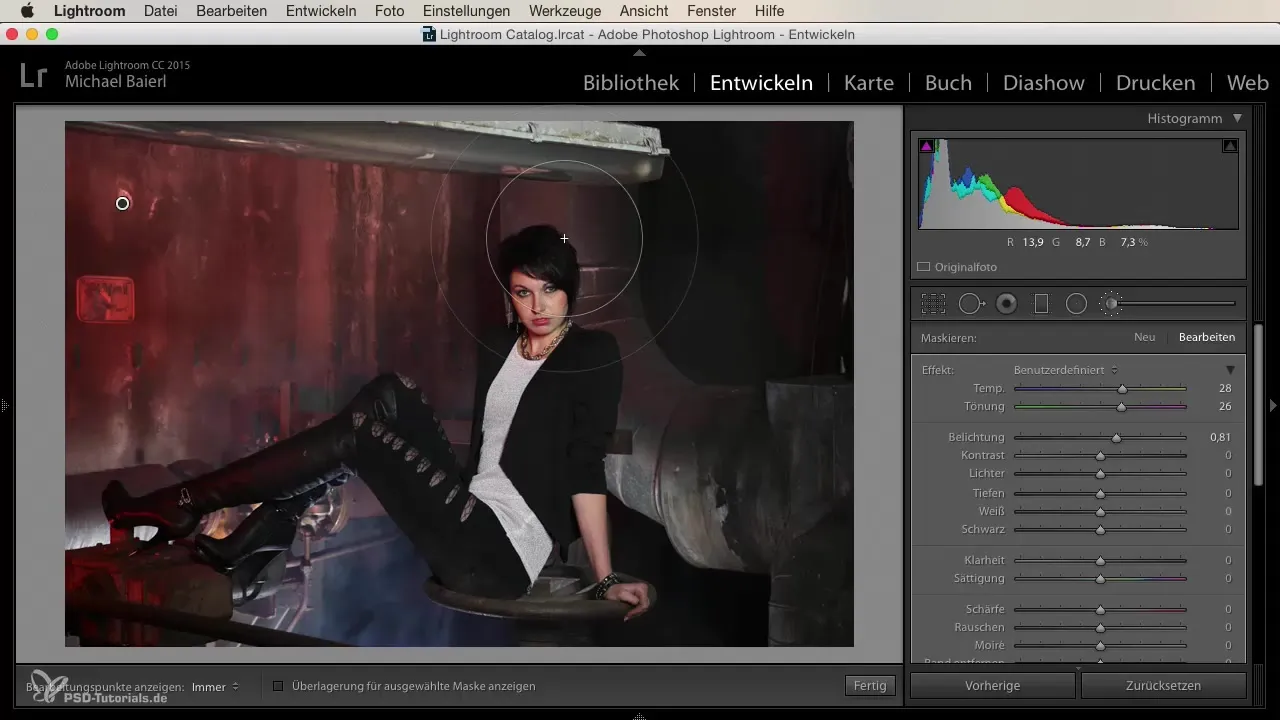Korrekturpinsel in Lightroom effectief gebruiken