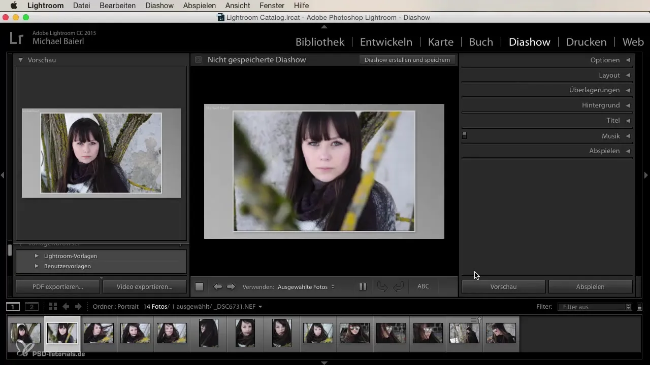 Crear una presentación de diapositivas en Lightroom – Paso a paso