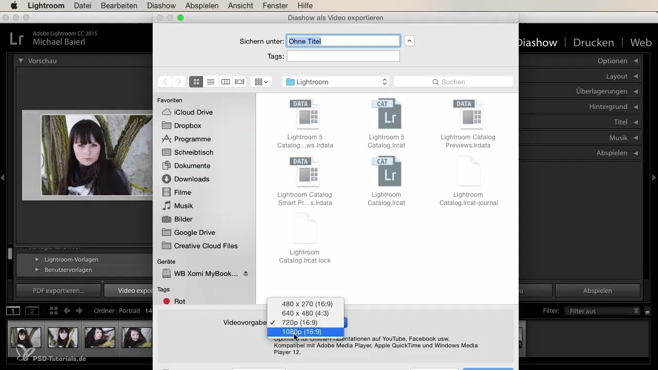 Crear una presentación de diapositivas en Lightroom – paso a paso