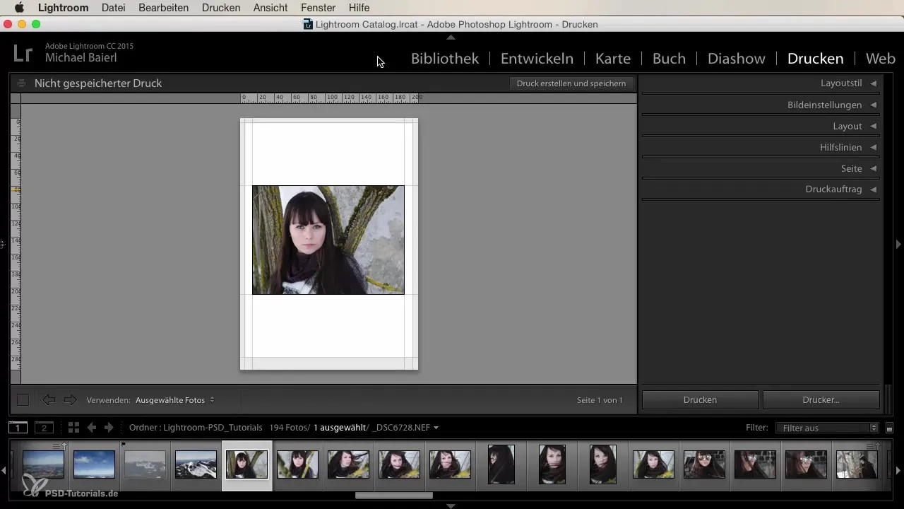 Lightroom color space settings for successful printing