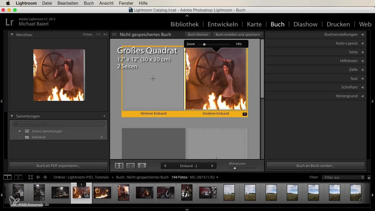 Crearea unui Layout de Fotobuch în Lightroom