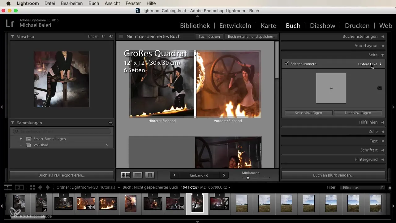 Crearea unui Layout de Fotobuch în Lightroom