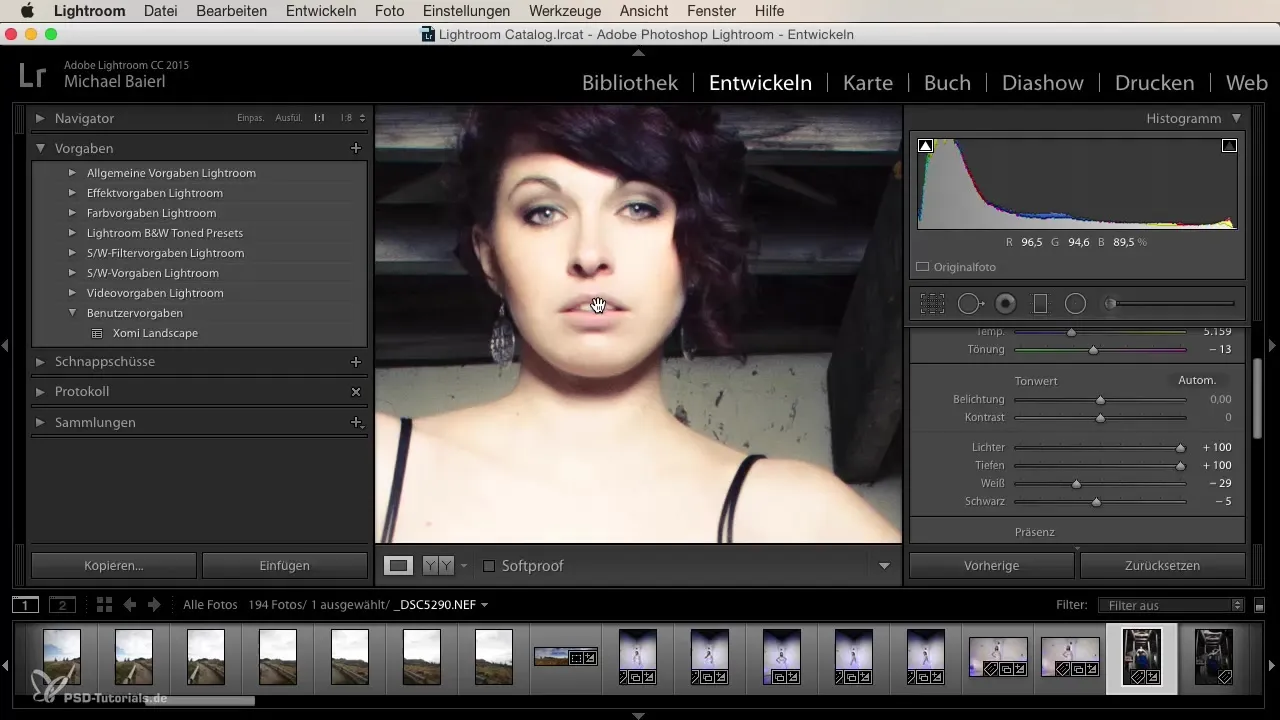 Effektive Serienentwicklung in Lightroom für Einsteiger