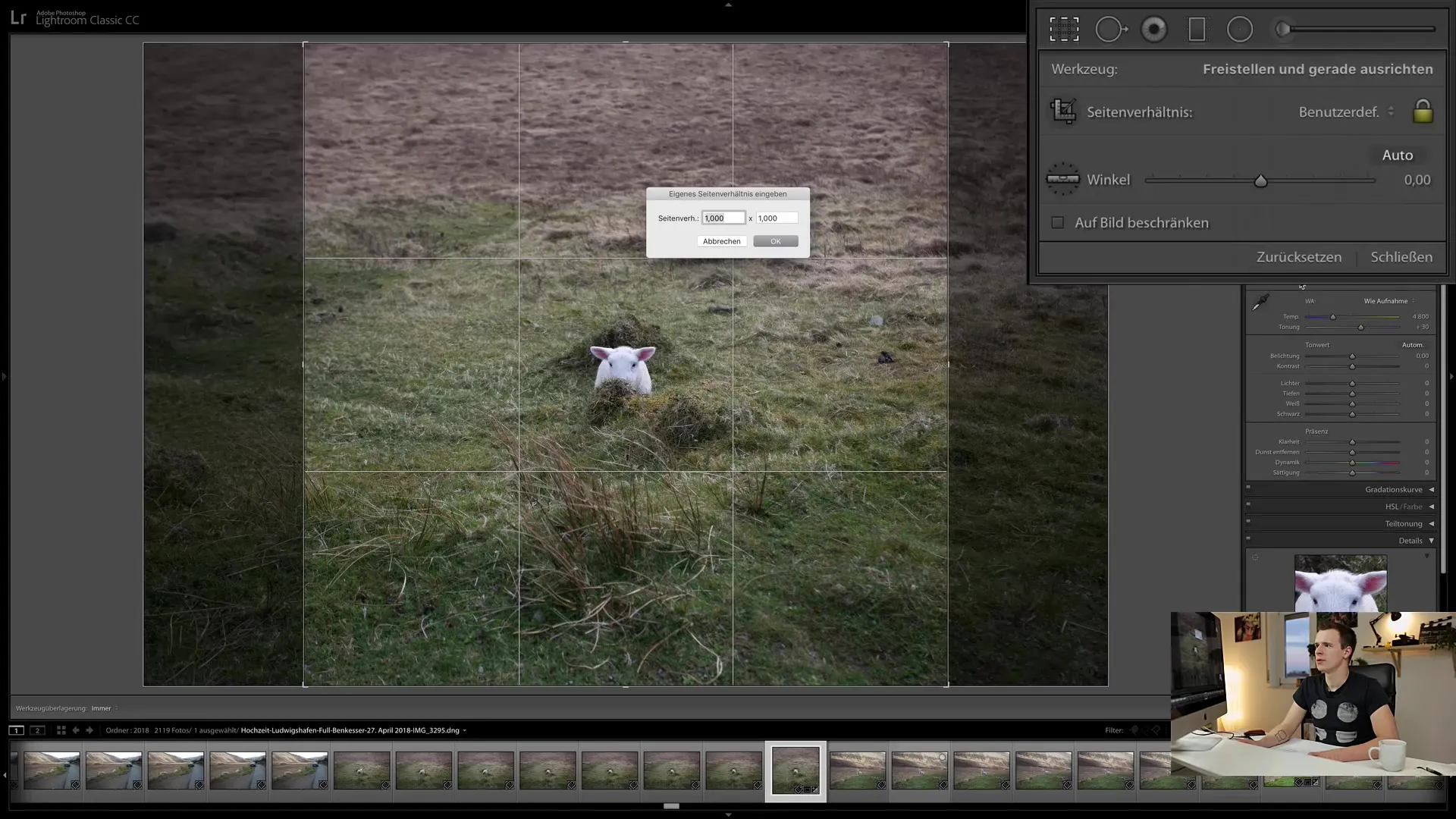 El completo tutorial de recorte para Lightroom Classic CC