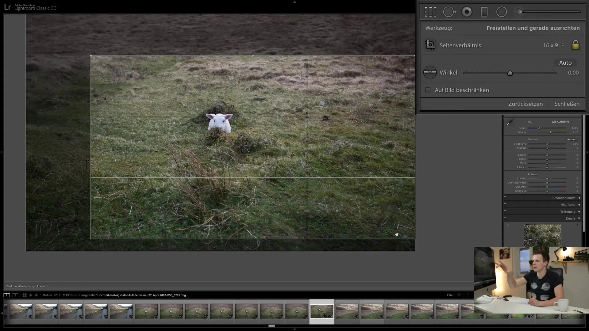 El tutorial completo de recorte para Lightroom Classic CC