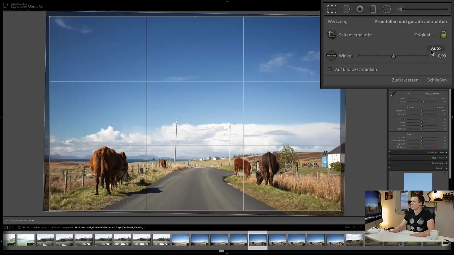 El tutorial completo de recorte para Lightroom Classic CC