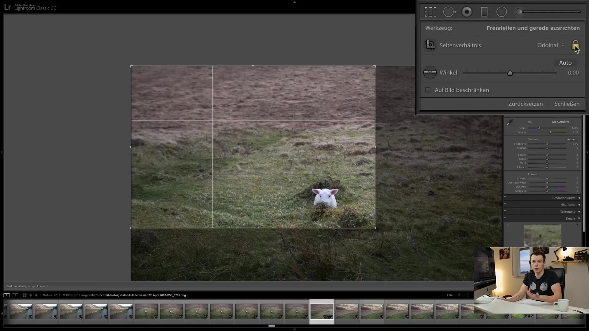 El tutorial completo de recorte para Lightroom Classic CC