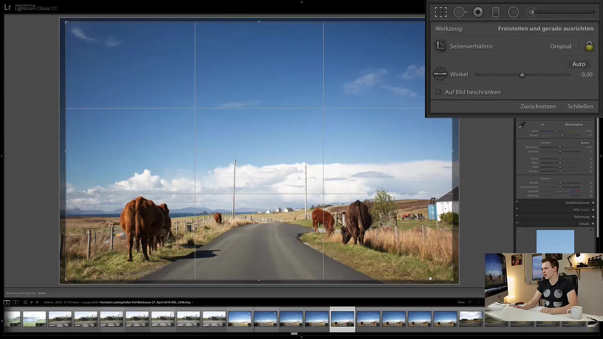 El tutorial completo de recorte para Lightroom Classic CC