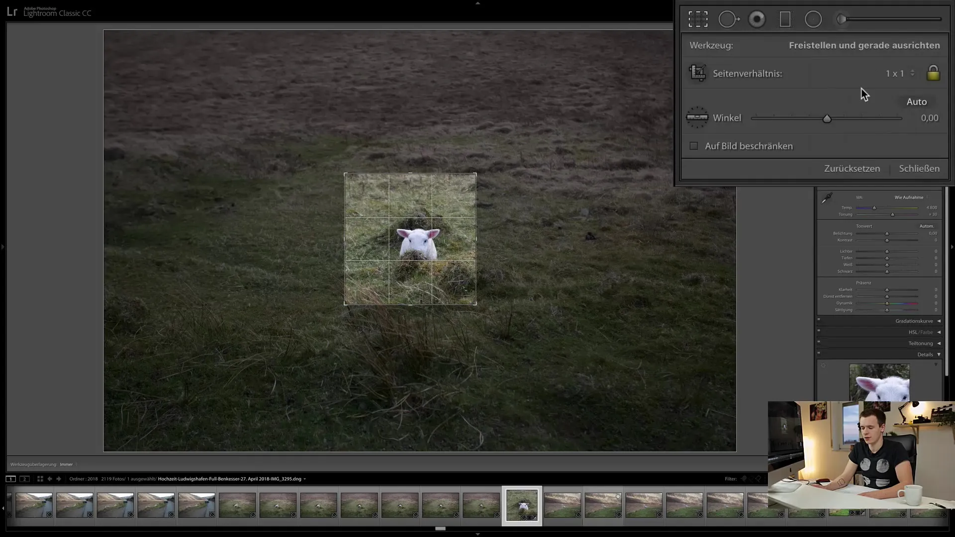 El tutorial completo de recorte para Lightroom Classic CC