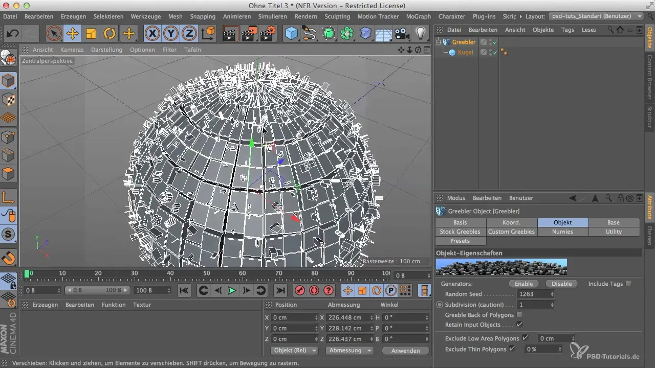 Cinema 4D Greebler: ефективно розуміти вкладку об'єктів