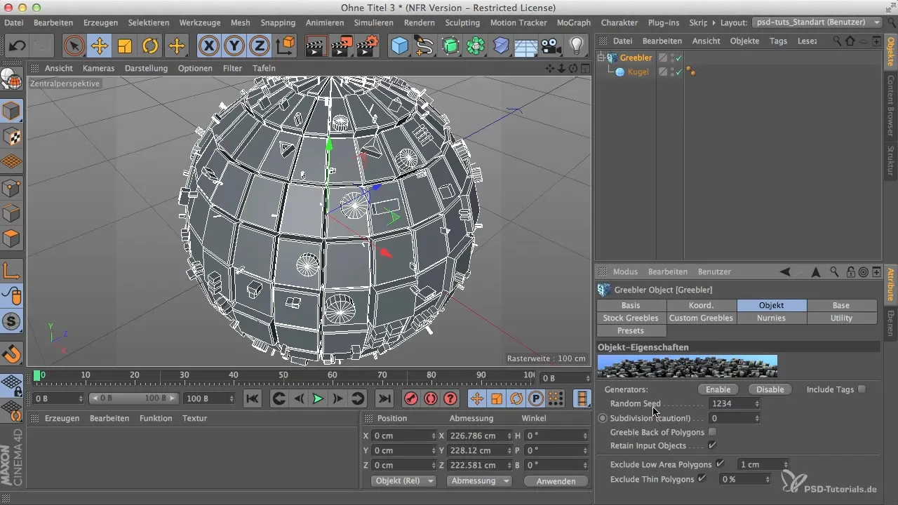Cinema 4D Greebler: ефективно розуміти вкладку об'єкта