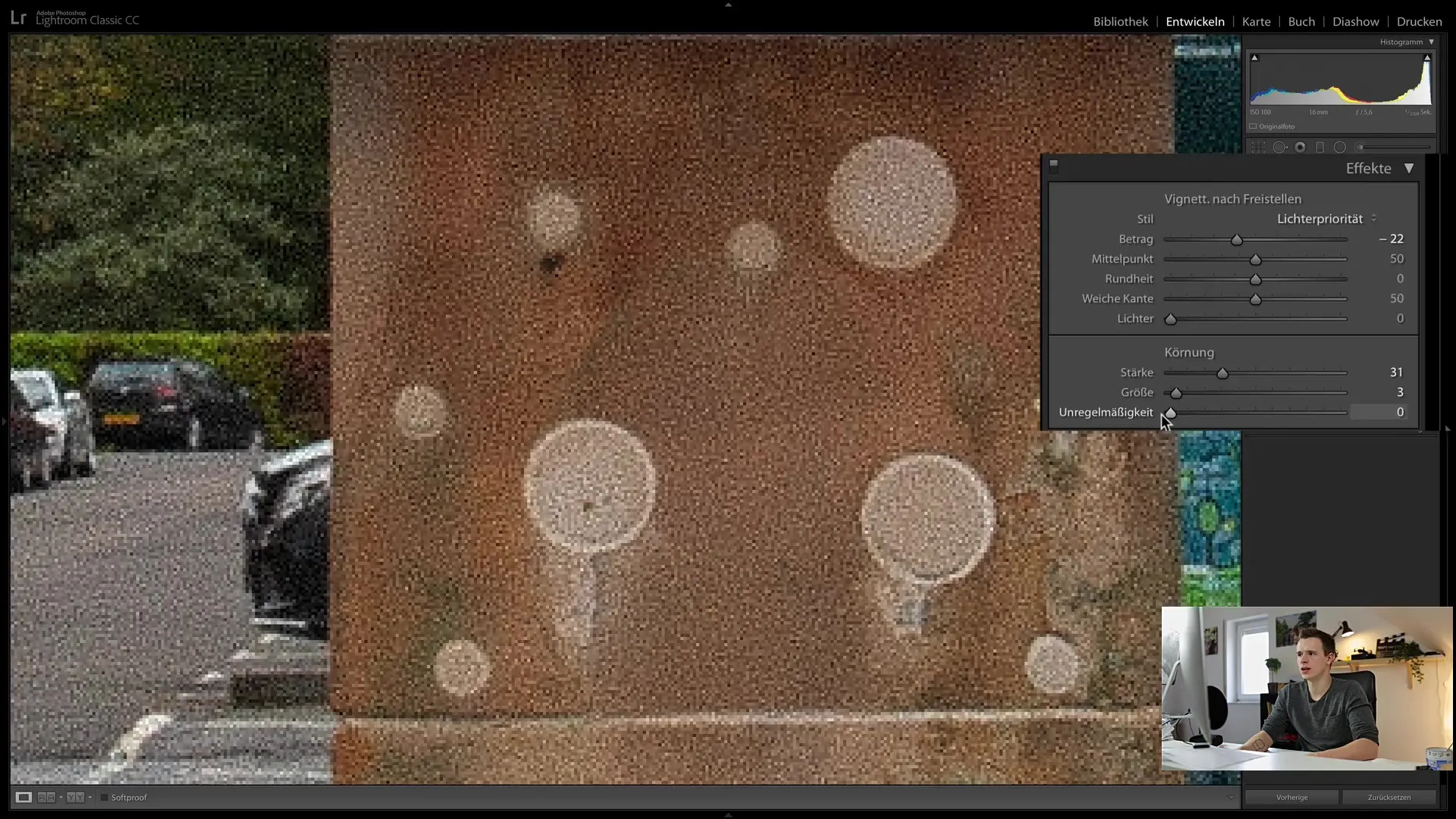 Lightroom Classic CC: Use effects creatively for better photos