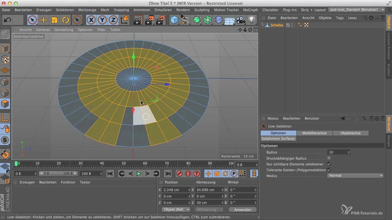 Створення круглої конструкції в Cinema 4D – крок за кроком