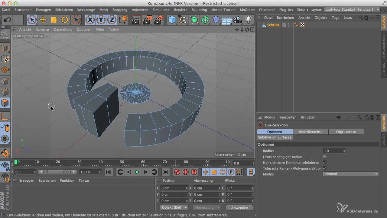 Створення Rundbau в Cinema 4D – крок за кроком