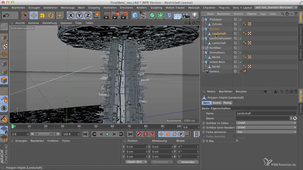Створити екзоскелет будівлі в Cinema 4D