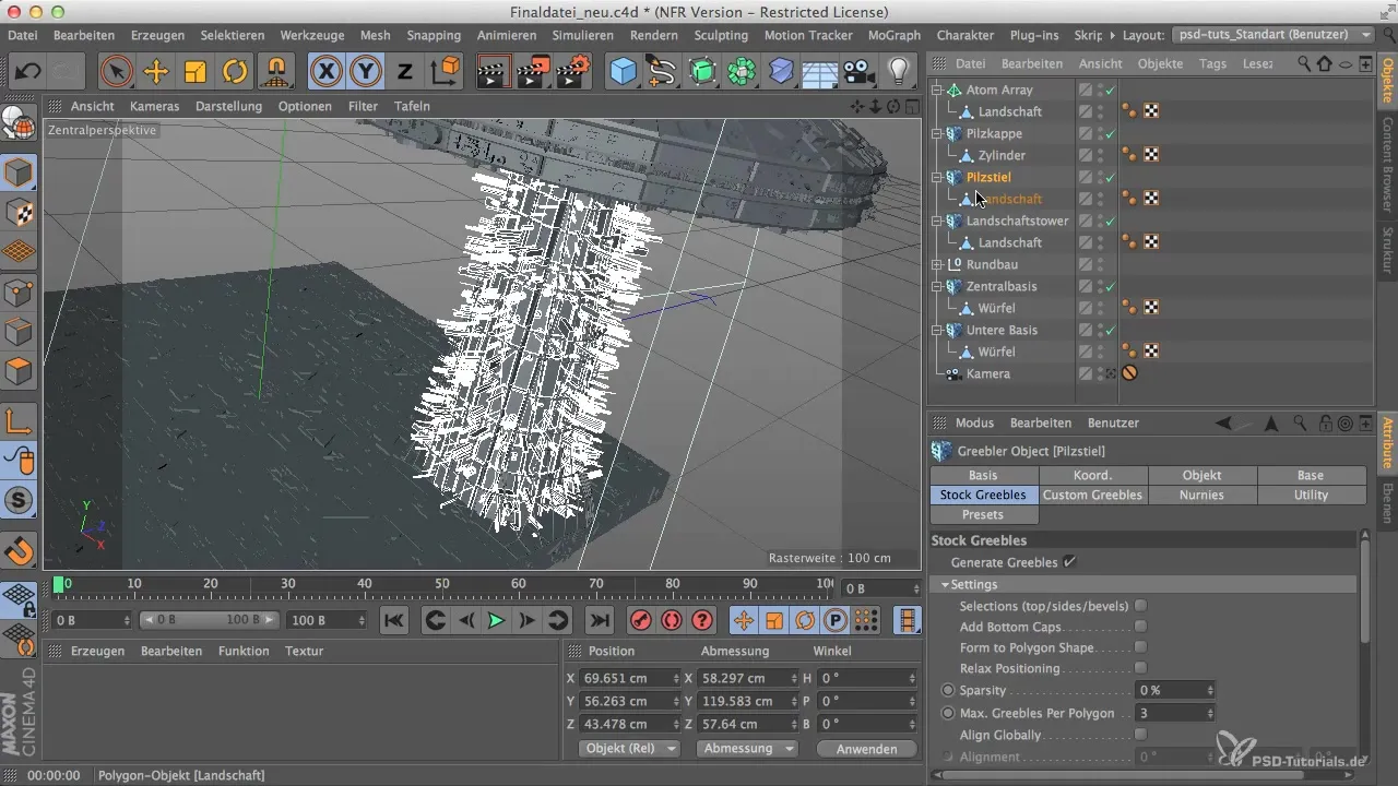 Створити екзоскелет будівлі в Cinema 4D