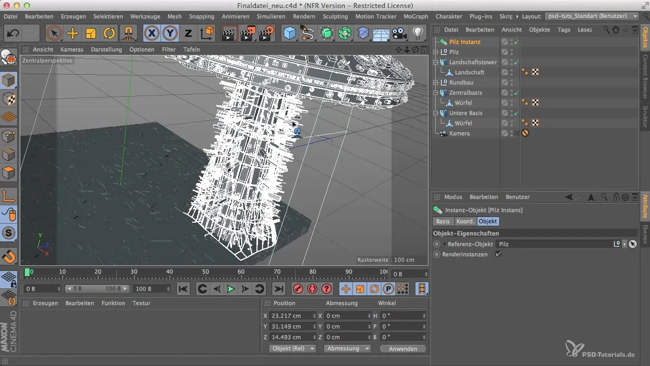 Створити екзоскелет будівлі в Cinema 4D