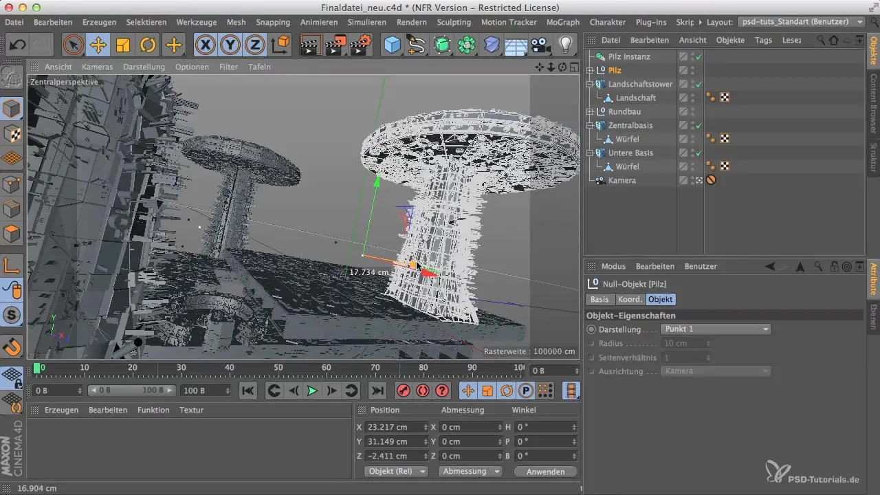 Створити екзоскелет будівлі в Cinema 4D