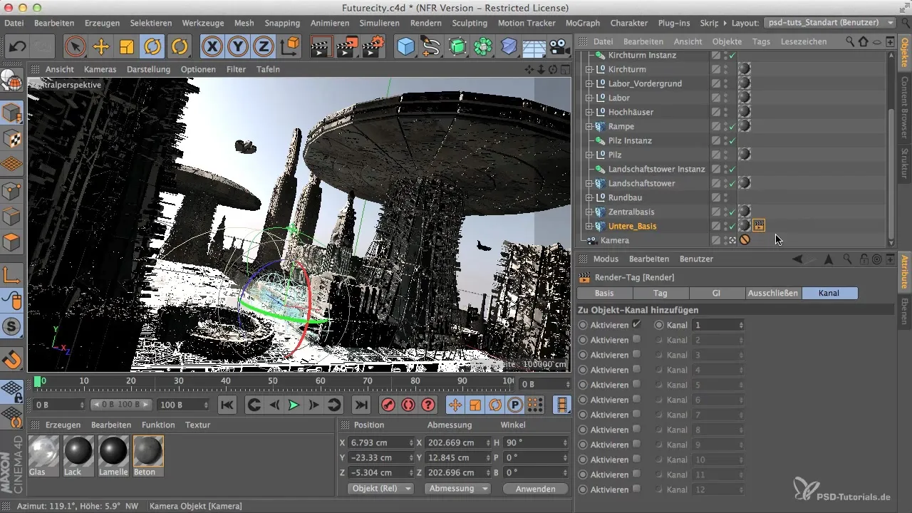 Cinema 4D Альфаканали легко створювати