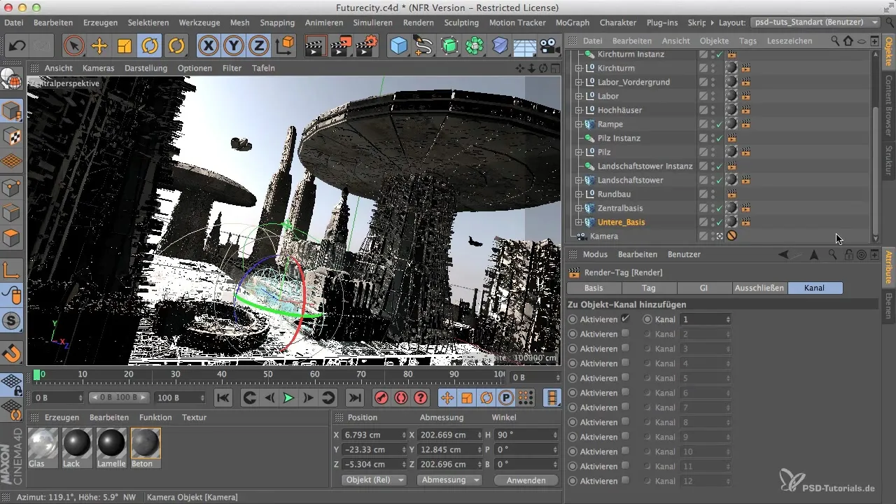 Cinema 4D Альфа-канали просто створити