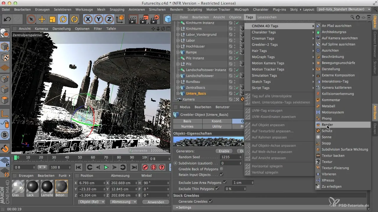 Cinema 4D Альфа-канали просто створити