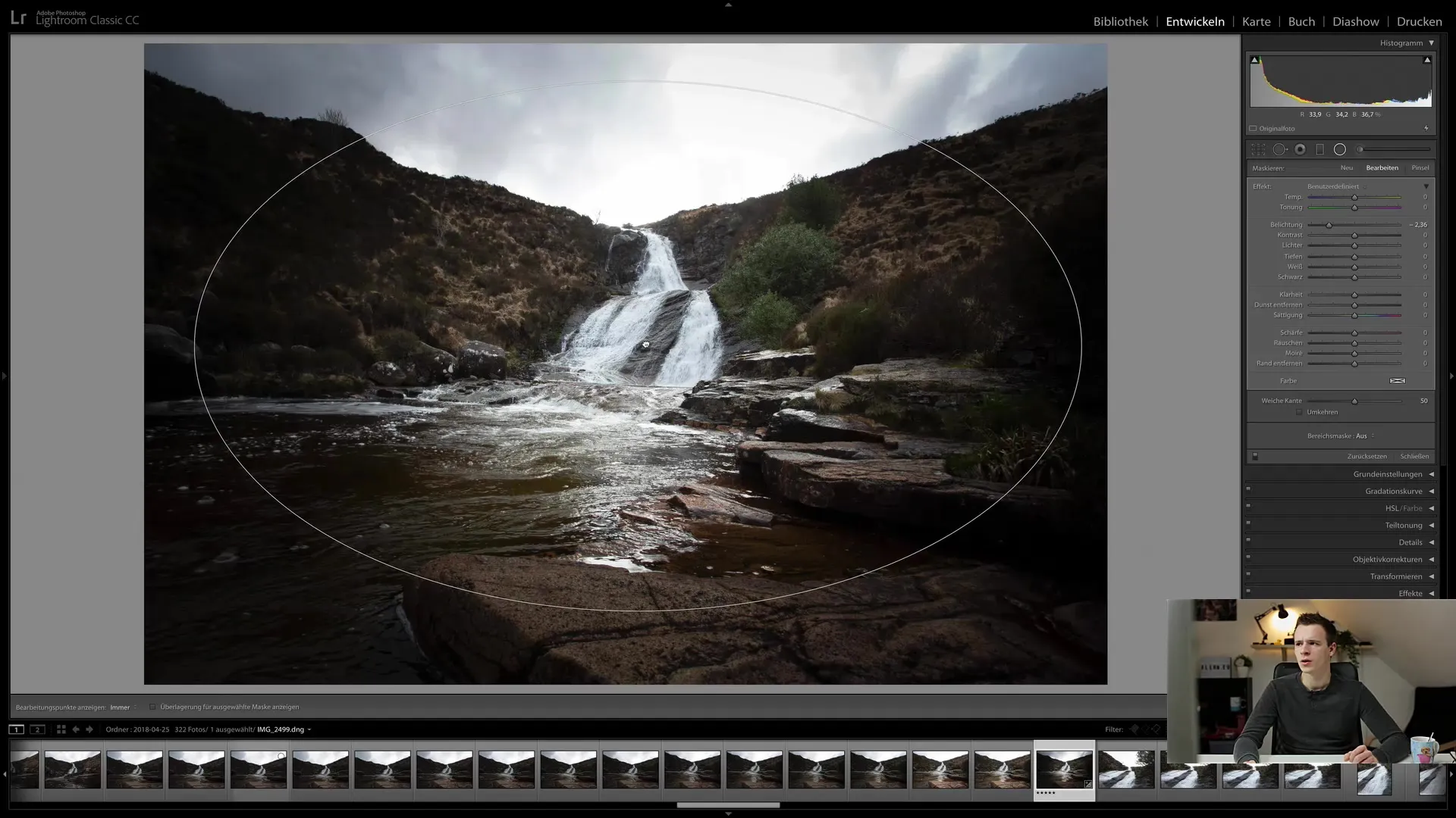 Filtro radiale in Lightroom Classic CC: Una guida passo passo per ottimizzare le immagini