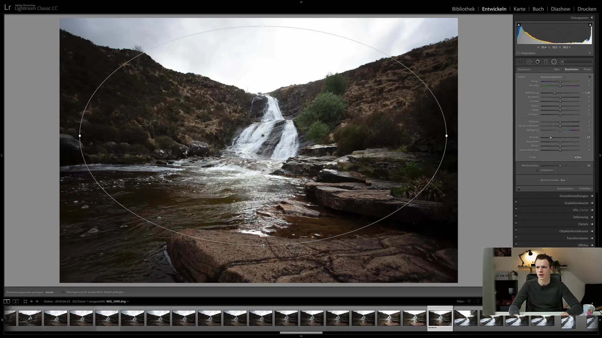 Filtro radiale in Lightroom Classic CC: Una guida passo dopo passo per ottimizzare le immagini