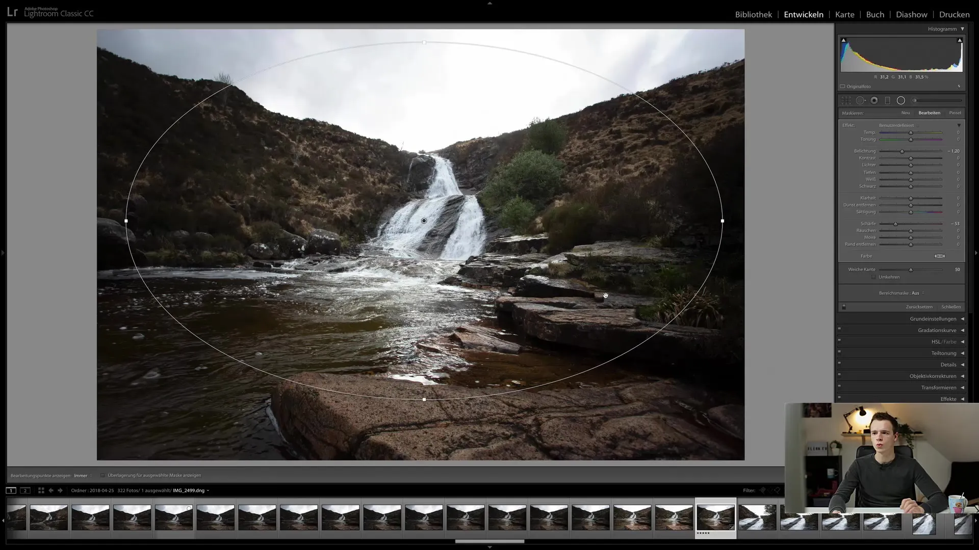 Filtro radiale in Lightroom Classic CC: Una guida passo dopo passo per ottimizzare le immagini