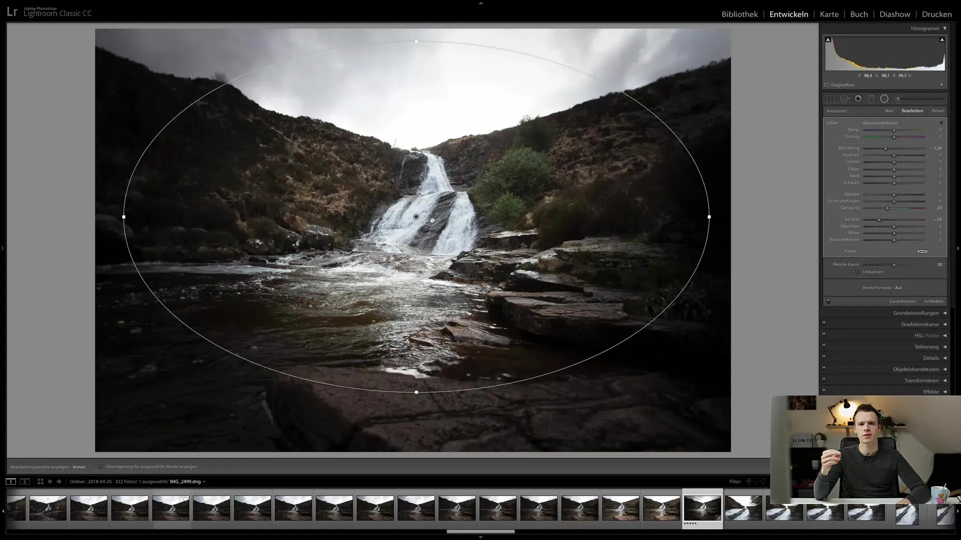 Filtre radial dans Lightroom Classic CC: Un guide pas à pas pour l'optimisation d'images Filtre radial dans Lightroom Classic CC : un guide étape par étape pour l'optimisation des images