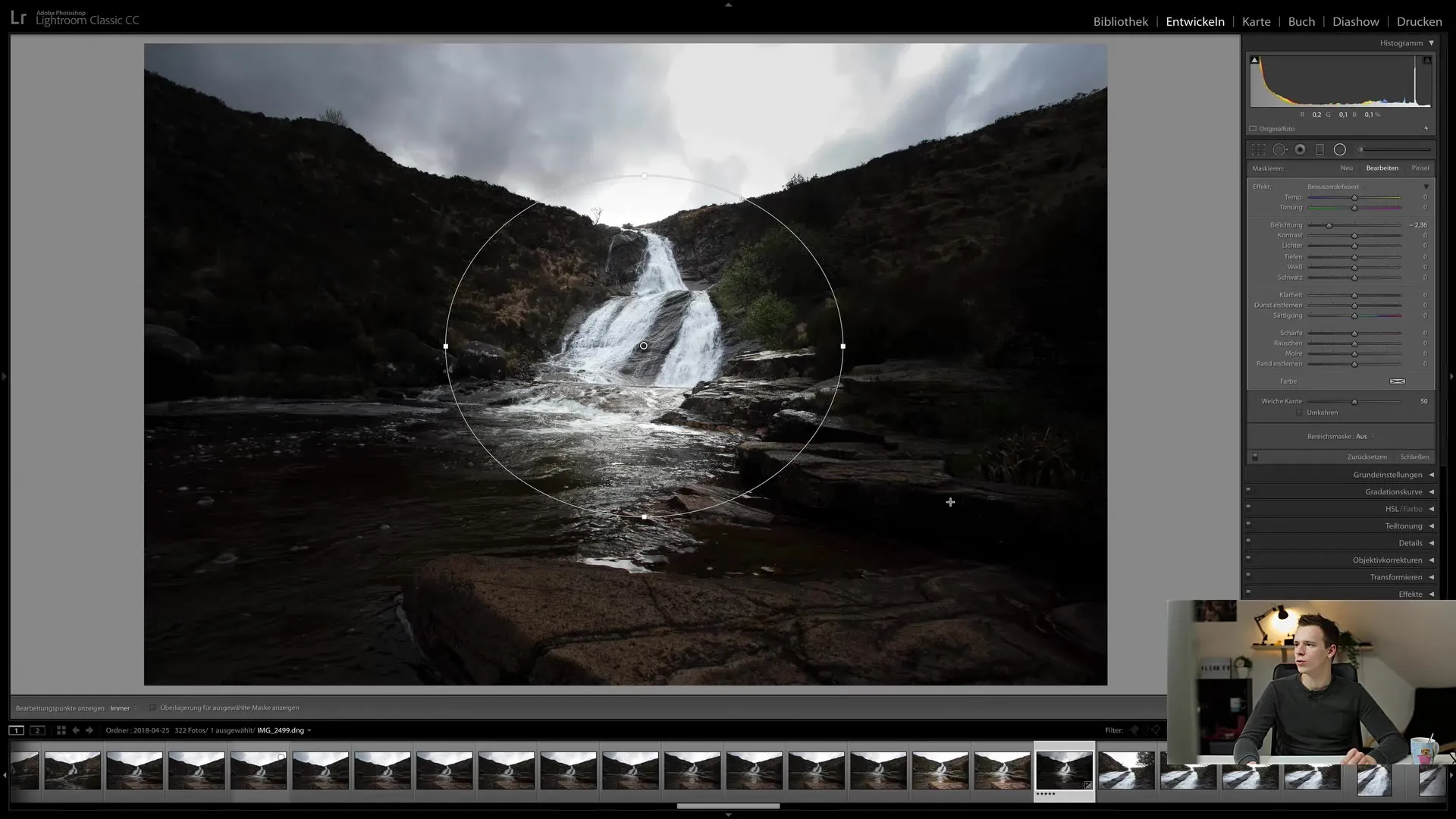 Filtro radiale in Lightroom Classic CC: Una guida passo dopo passo per ottimizzare le immagini