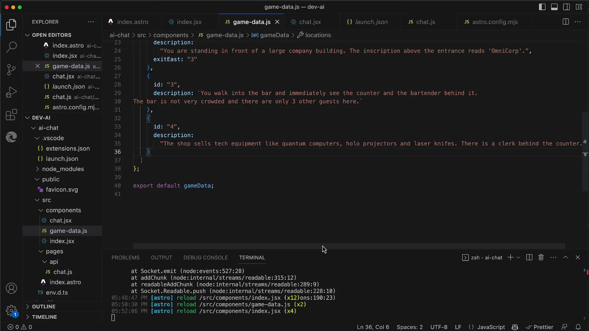 Připravit úkoly s OpenAI API