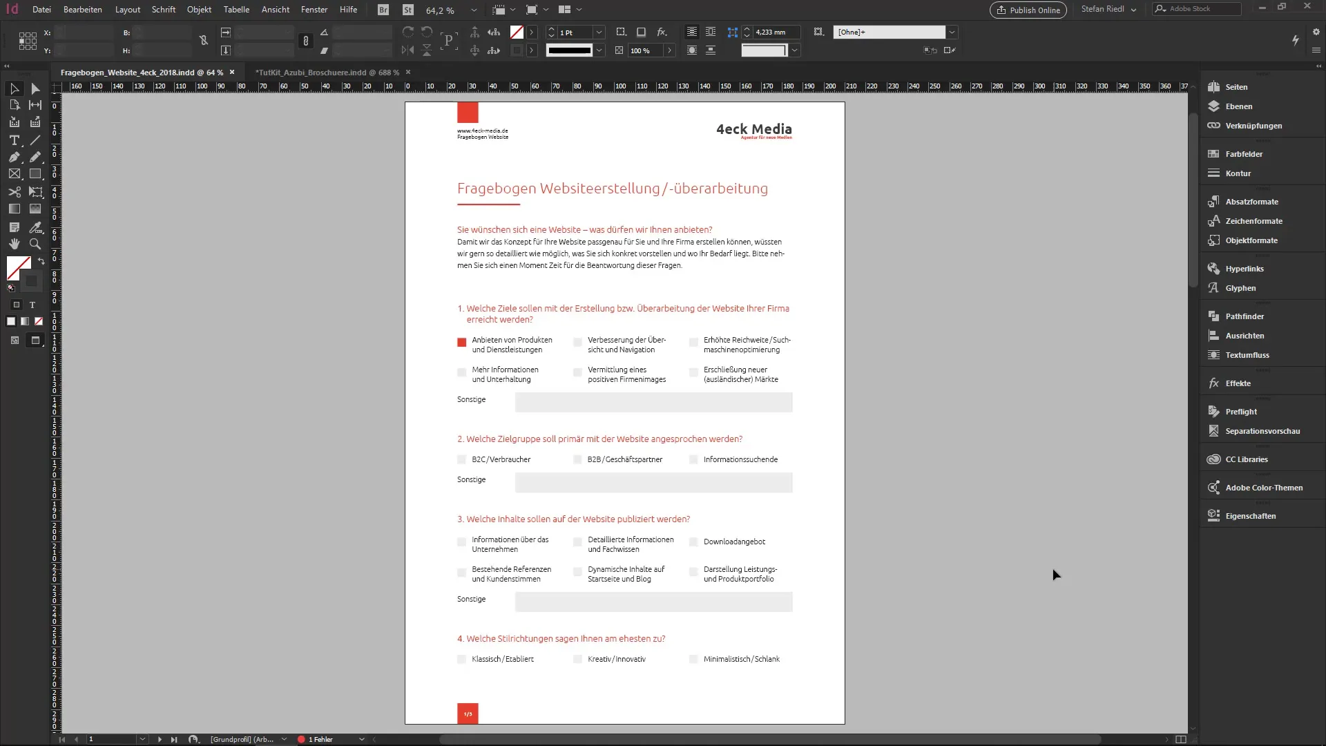 InDesign CC 14.0: Neuheiten für effizientere Arbeitsabläufe