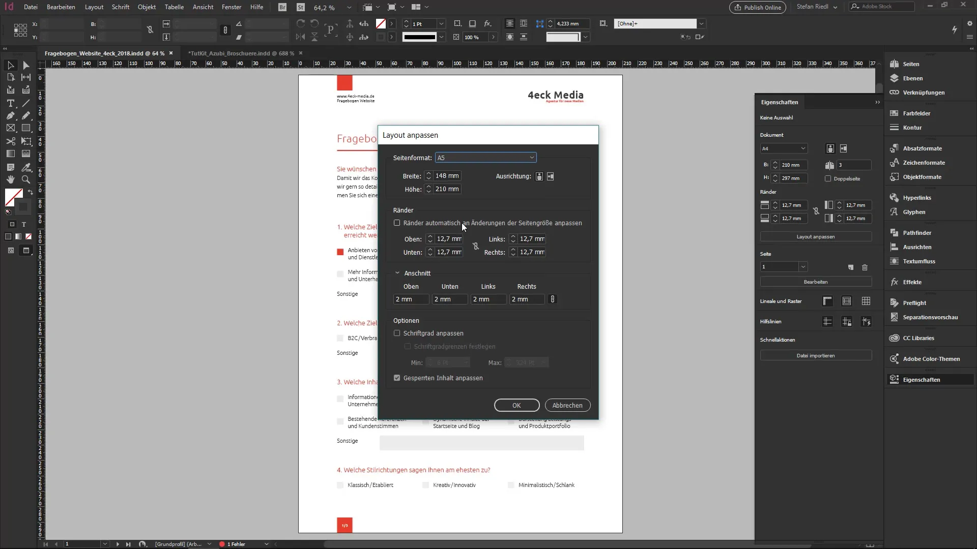 InDesign CC 14.0: Neuheiten für effizientere Arbeitsabläufe